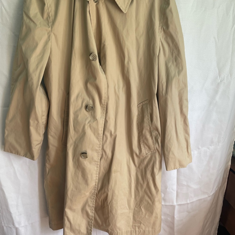Classic Tan Trench Coat